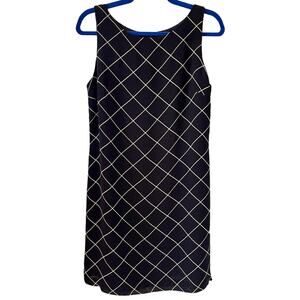 Trio New York Black Beige Dress 8